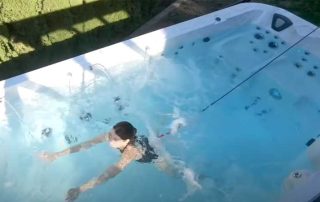Exercising in a Hot Tub or Swim Spa