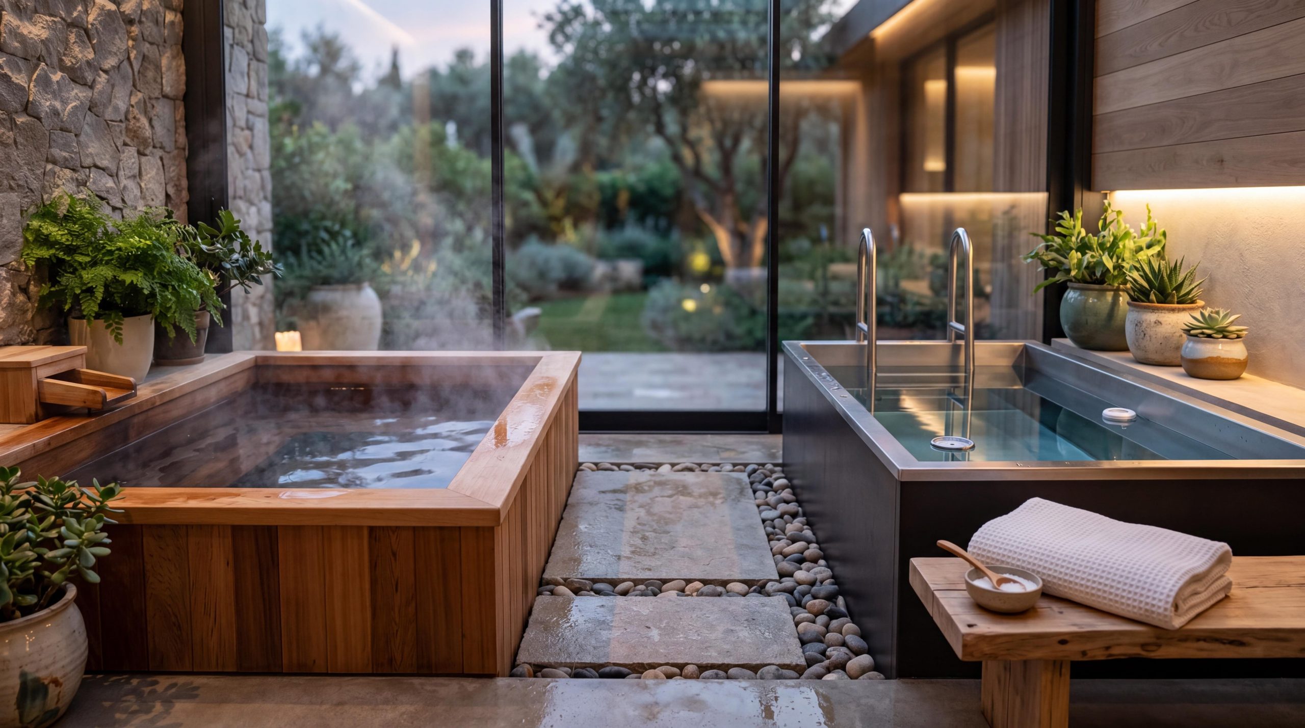 Hot Tub vs. Cold Plunge: Which Recovery Option Fits Your Colorado Lifestyle? hot tub vs cold plunge