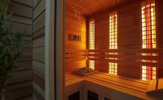 Infrared saunas, health benefits, detoxification